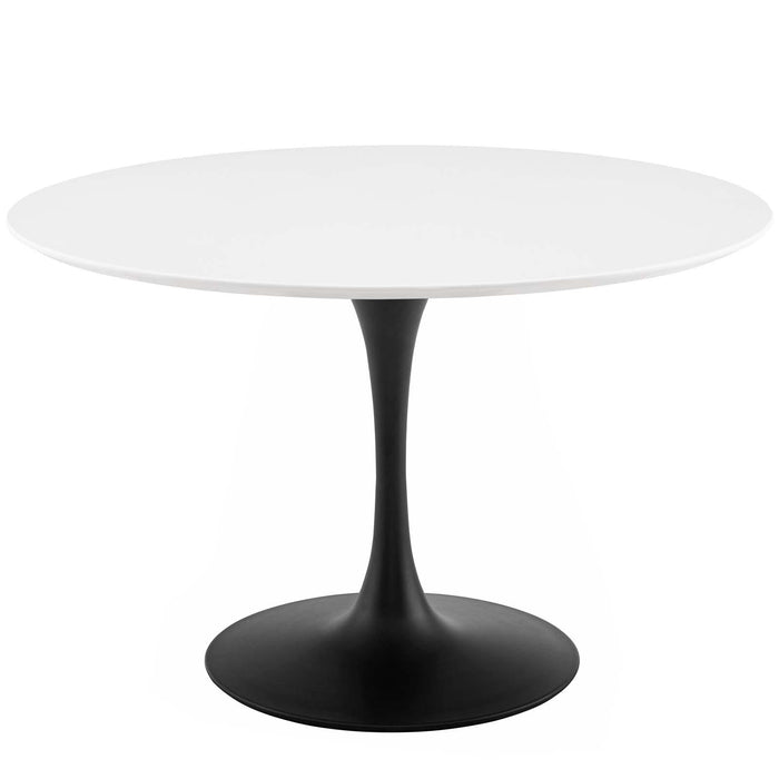 Lippa 47" Round Wood Dining Table