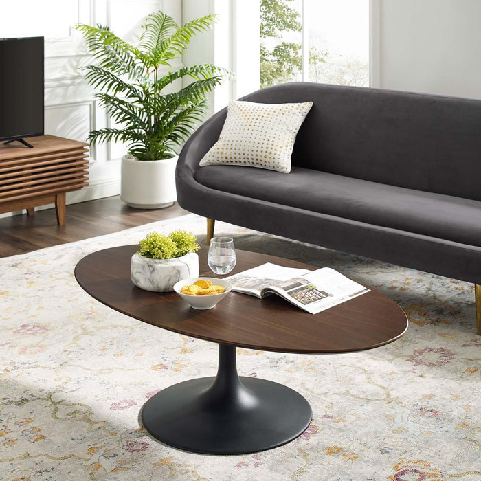 Lippa 48" Oval-Shaped Coffee Table