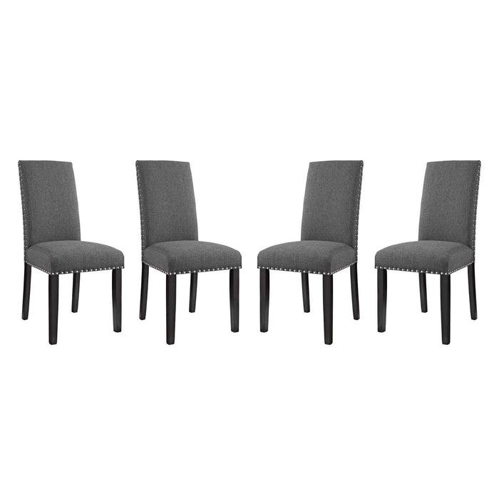 Parcel Dining Side Chair Fabric Set of 4