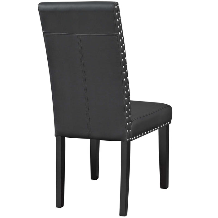 Parcel Dining Side Chair Vinyl Set of 2