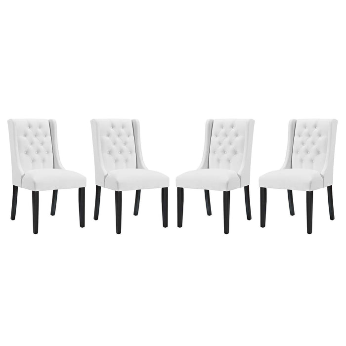 Baronet Dining Chair Vinyl Set of 4