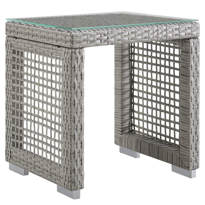 Aura 3 Piece Outdoor Patio Wicker Rattan Set