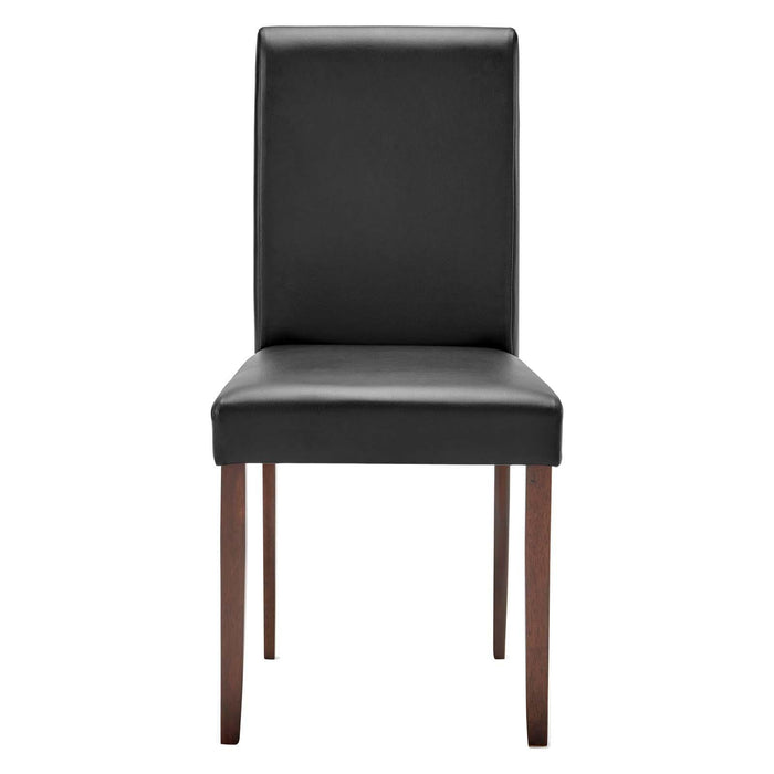 Prosper Faux Leather Dining Side Chair Set of 2