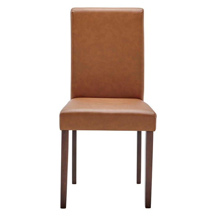 Prosper Faux Leather Dining Side Chair Set of 2