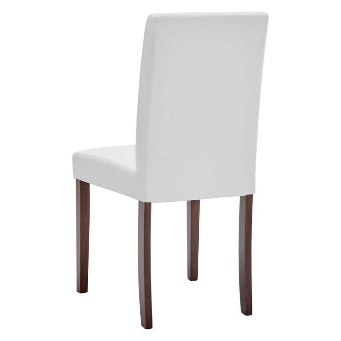 Prosper Faux Leather Dining Side Chair Set of 2