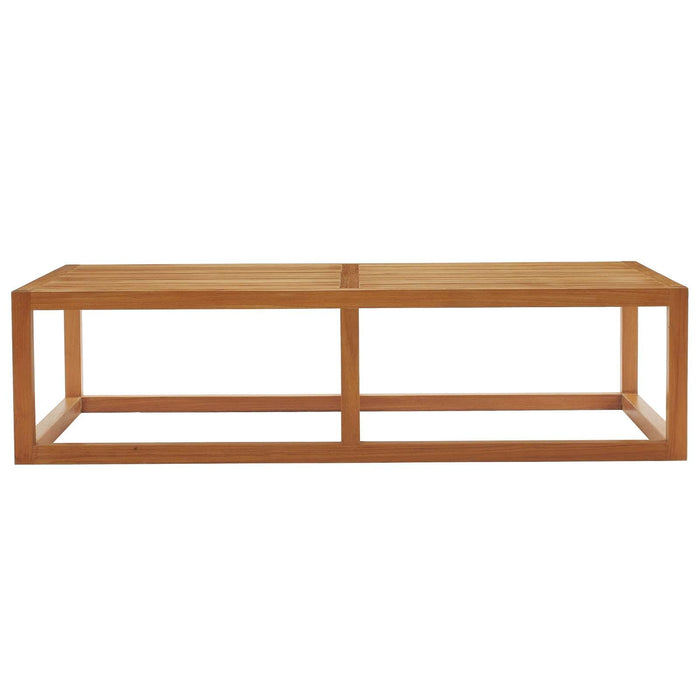 Newbury Outdoor Patio Premium Grade A Teak Wood Coffee Table