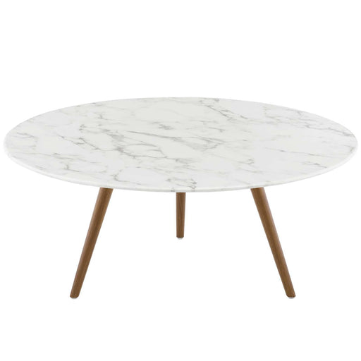 lippa-36-round-artificial-marble-coffee-table-with-tripod-base