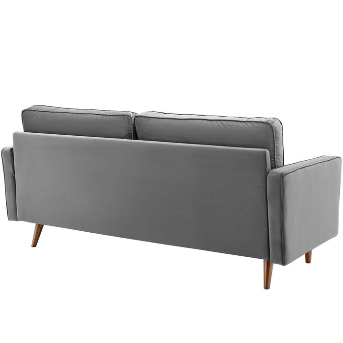 Valour Performance Velvet Sofa