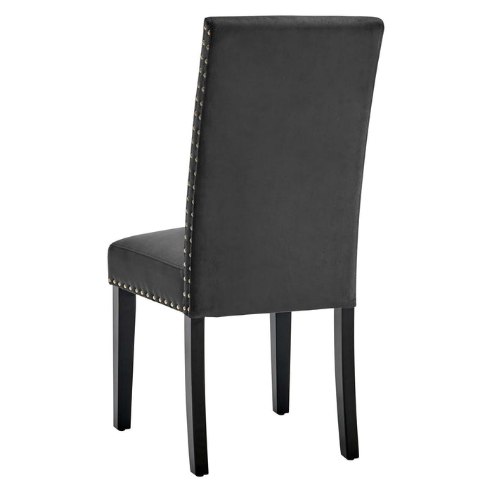 Parcel Performance Velvet Dining Side Chairs - Set of 2