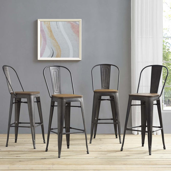 Promenade Bar Stool Set of 4