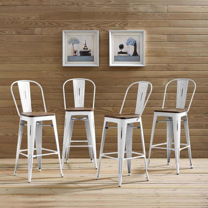 Promenade Bar Stool Set of 4