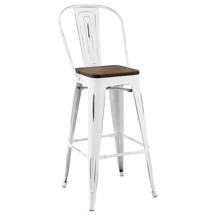 Promenade Bar Stool Metal Set of 2