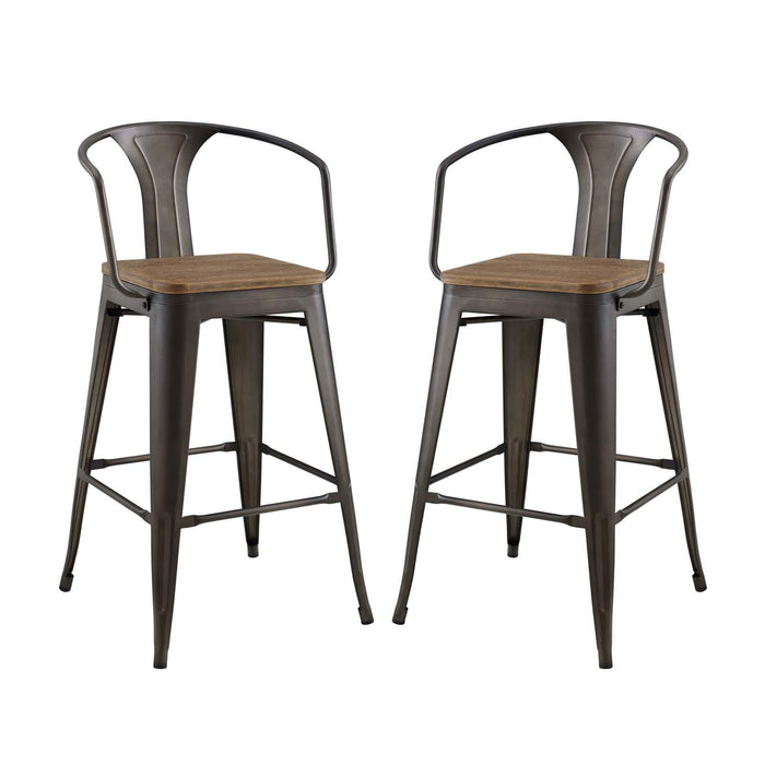 Promenade Bar Stool Set of 2