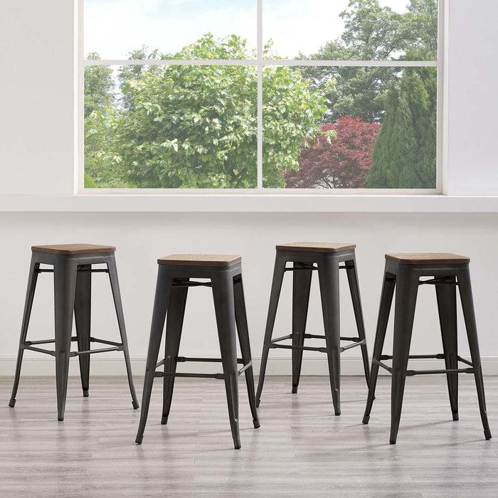 Promenade Bar Stool Set of 4