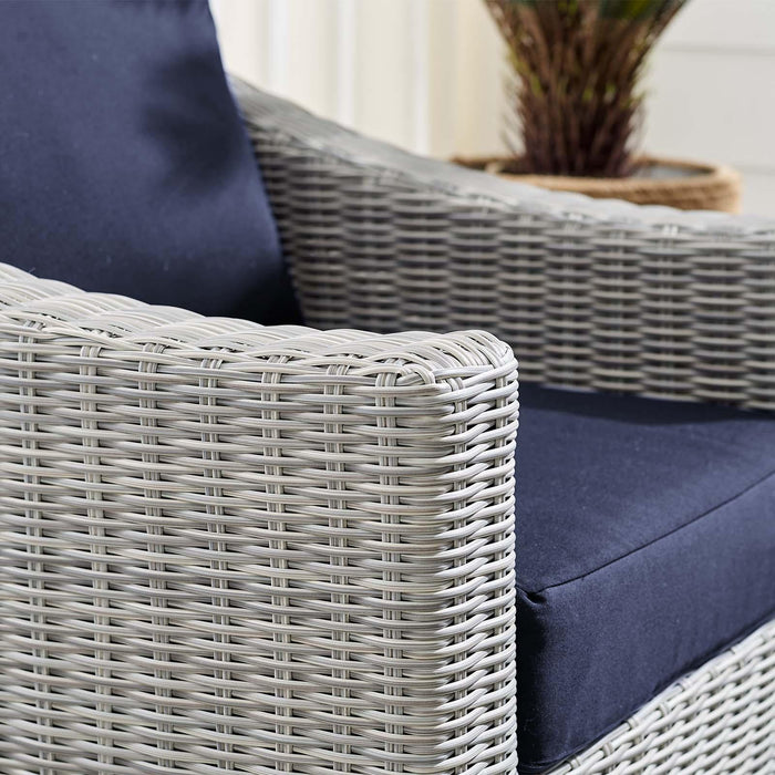 Conway Sunbrella� Outdoor Patio Wicker Rattan Armchair