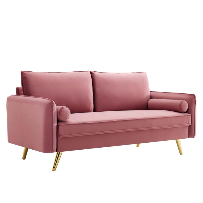 Revive Performance Velvet Sofa image