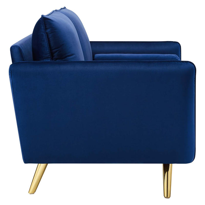 Revive Performance Velvet Loveseat