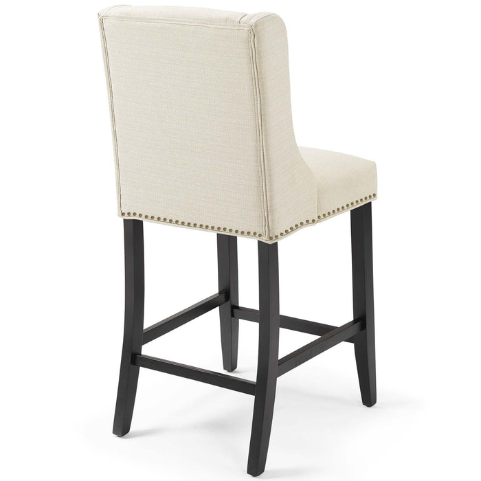 Baron Upholstered Fabric Counter Stool