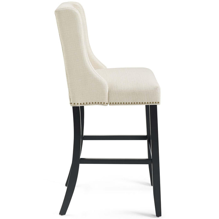 Baron Upholstered Fabric Bar Stool