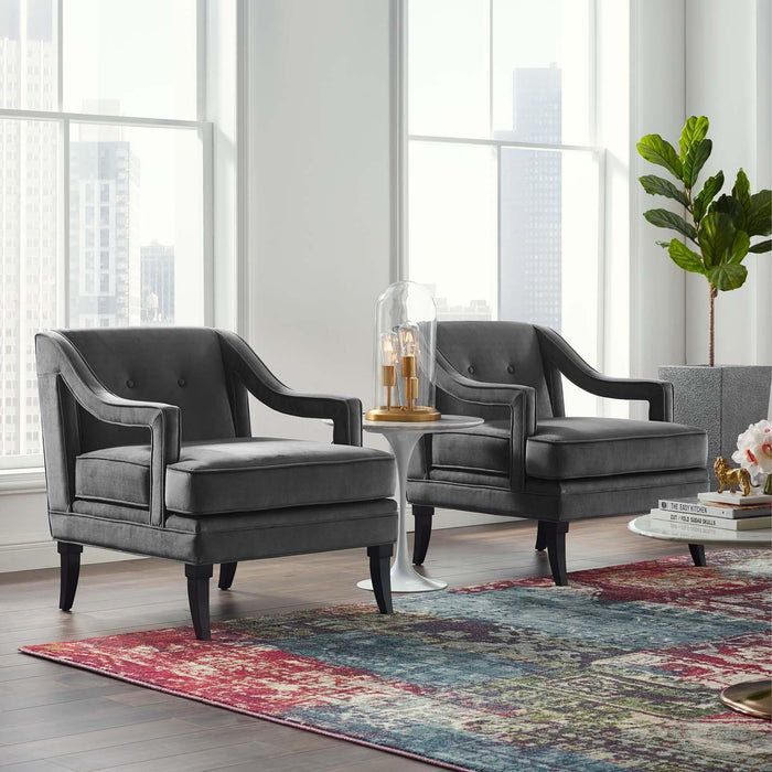 Concur Living Room Set Performance Velvet Set of 2