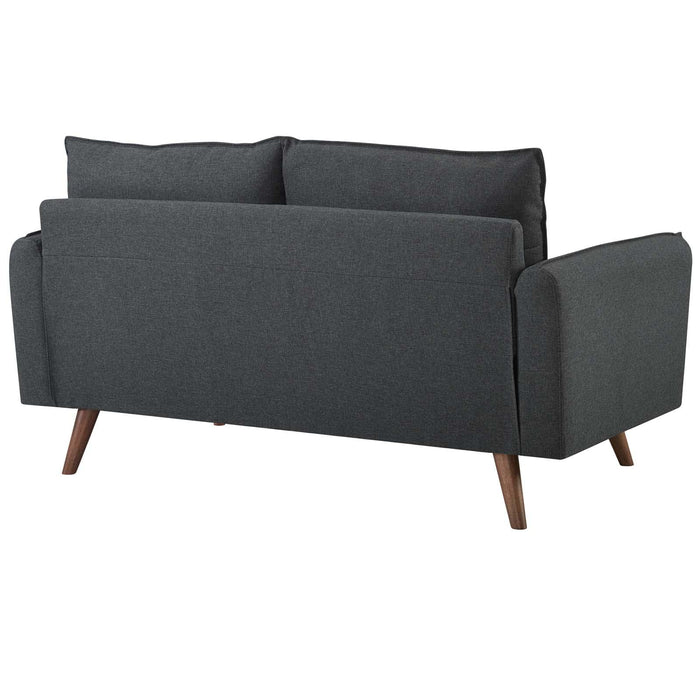 Revive Upholstered Fabric Sofa and Loveseat Set