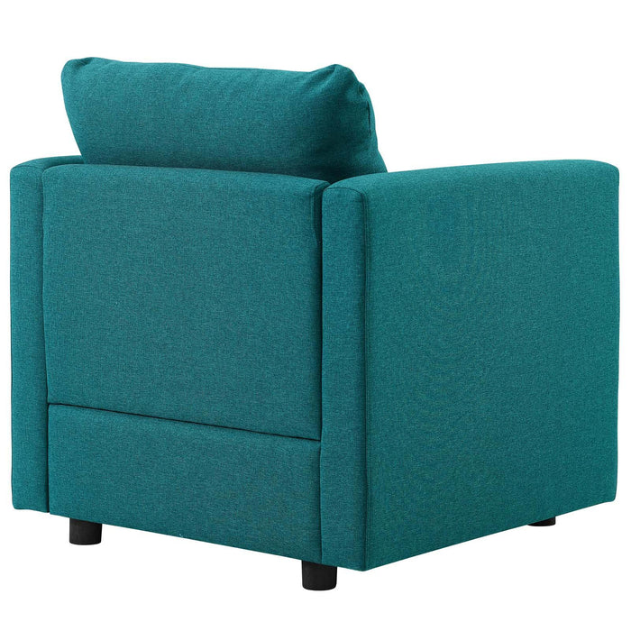 Activate Upholstered Fabric Sofa and Armchair Set