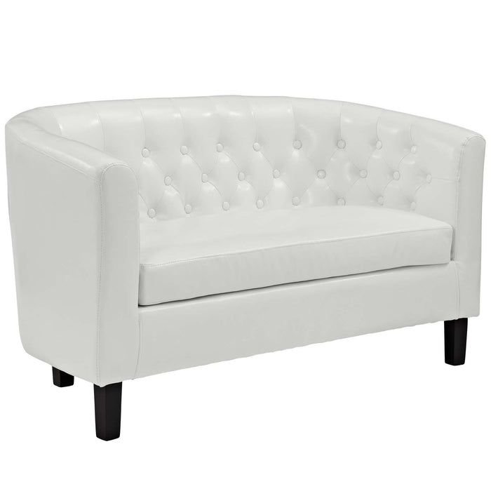 Prospect Upholstered Vinyl Loveseat