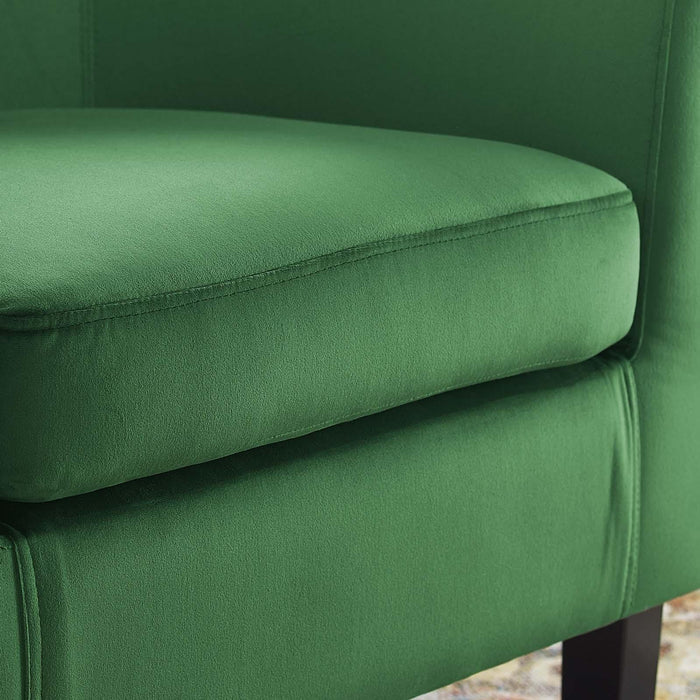 Prospect Performance Velvet Armchair