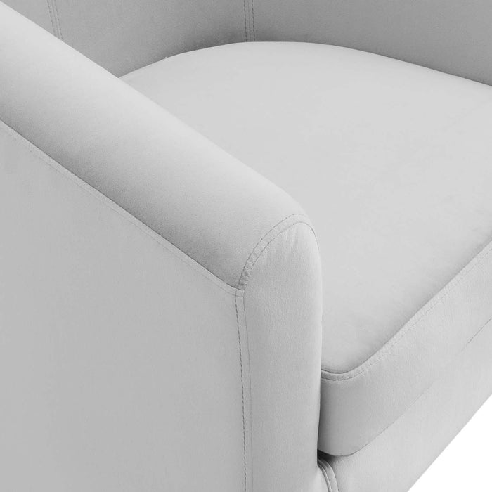 Prospect Performance Velvet Armchair