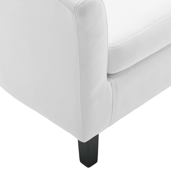 Prospect Performance Velvet Armchair