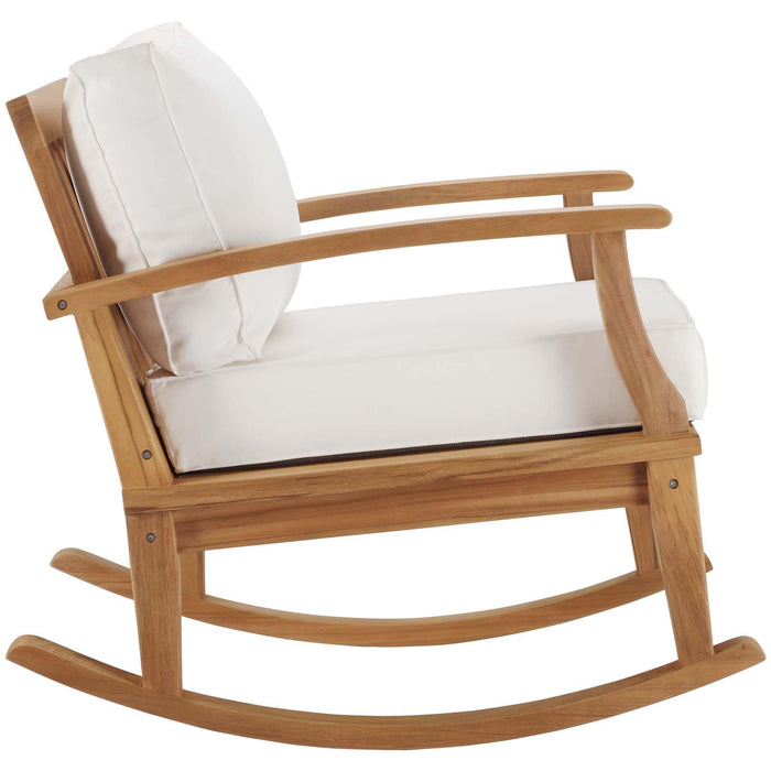 Marina Outdoor Patio Teak Rocking Chair