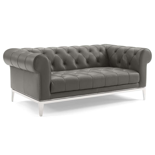 idyll-tufted-button-upholstered-leather-chesterfield-loveseat