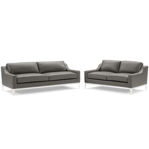 harness-stainless-steel-base-leather-sofa-and-loveseat-set