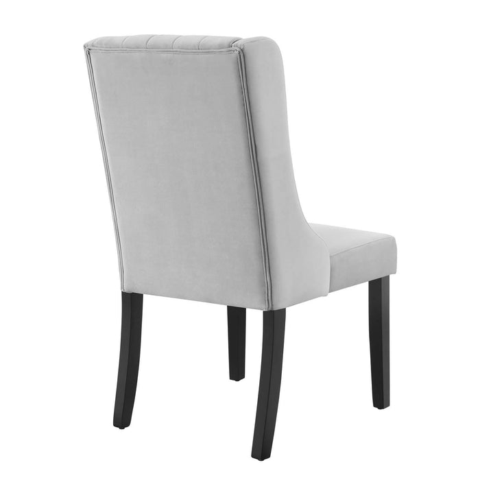 Renew Parsons Performance Velvet Dining Side Chairs - Set of 2