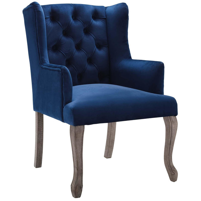 Realm Armchair Performance Velvet Set of 2