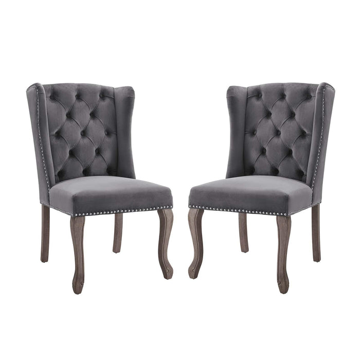 Apprise Side Chair Performance Velvet Set of 2 image