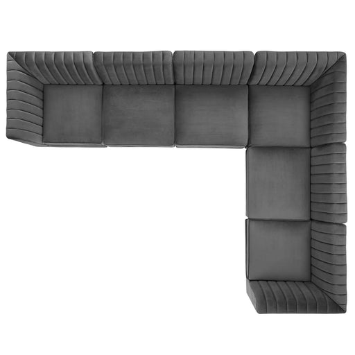 triumph-channel-tufted-performance-velvet-6-piece-sectional-sofa