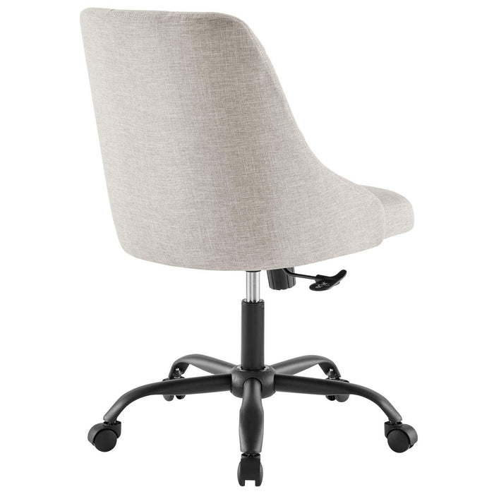 Distinct Tufted Swivel Upholstered Office Chair