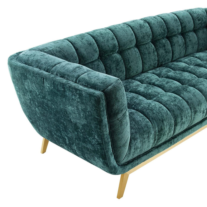 Bestow Crushed Performance Velvet Sofa