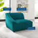 comprise-left-arm-sectional-sofa-chair