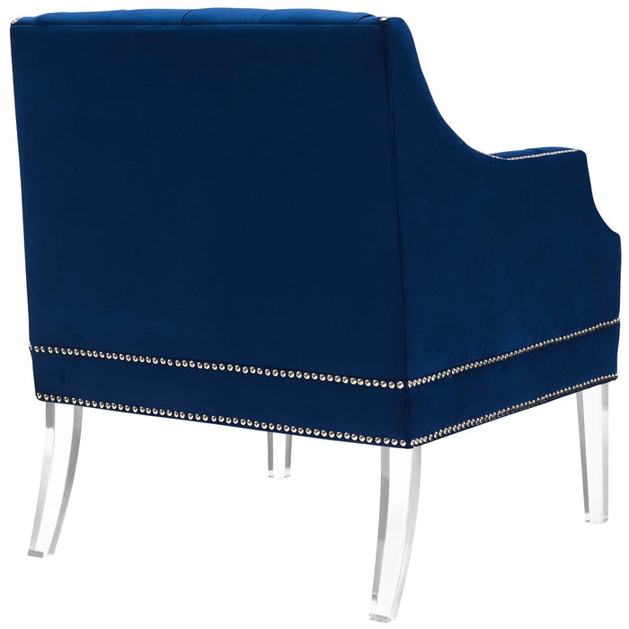 Proverbial Armchair Performance Velvet Set of 2