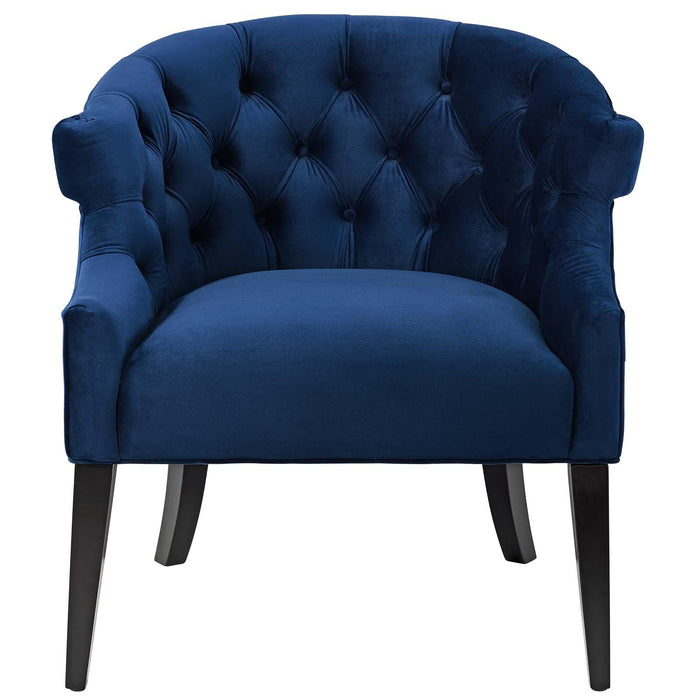 Precept Accent Performance Velvet Armchair