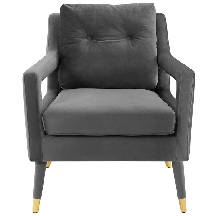 Premise Armchair Performance Velvet Set of 2