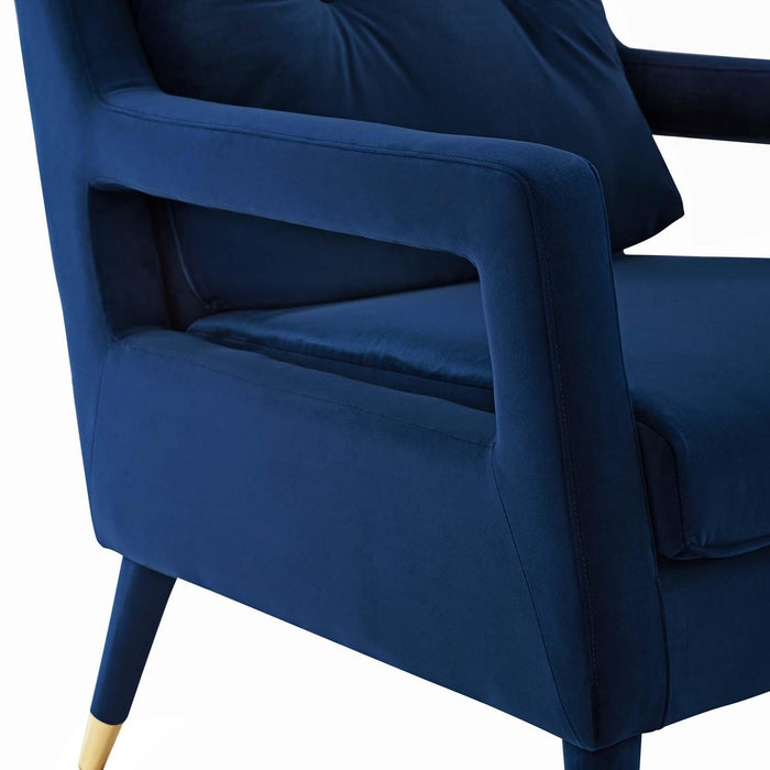 Premise Accent Lounge Performance Velvet Armchair