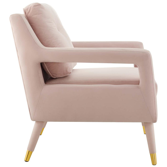 Premise Accent Lounge Performance Velvet Armchair