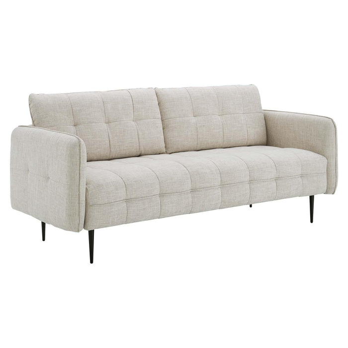 Cameron Tufted Fabric Sofa image