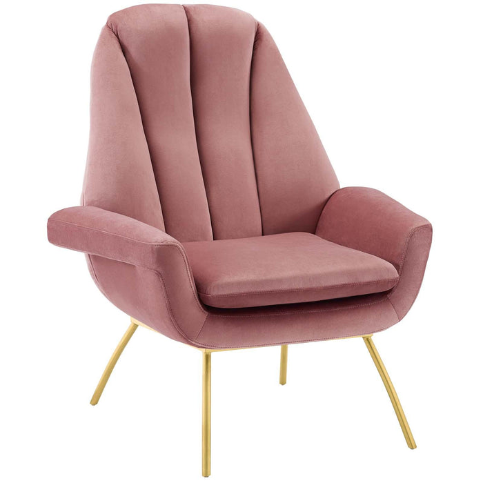 Summit Accent Performance Velvet Armchair image