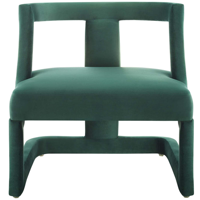 Requisite Accent Lounge Performance Velvet Armchair