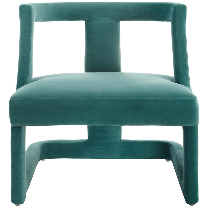 Requisite Accent Lounge Performance Velvet Armchair