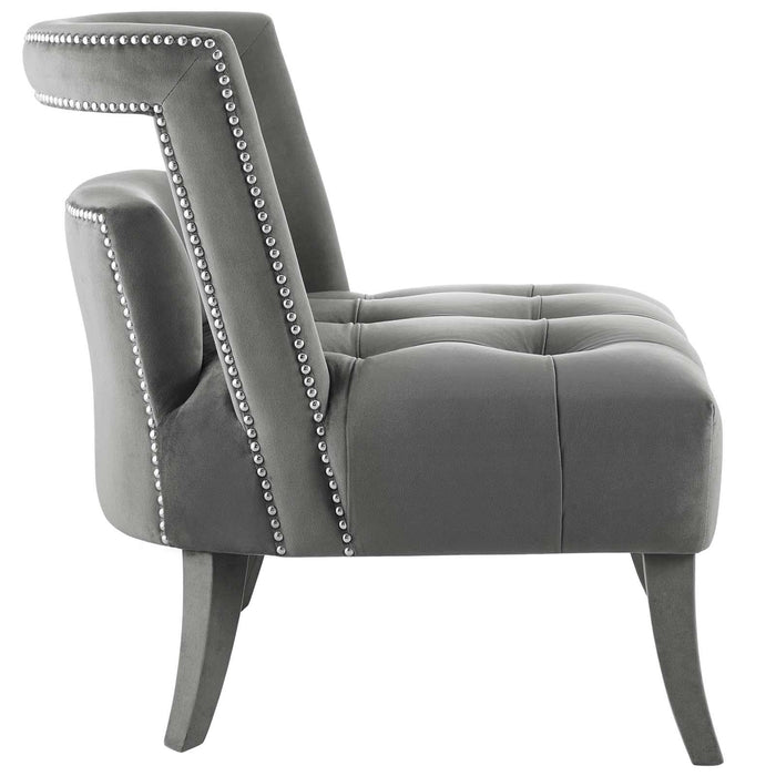 Honor Accent Lounge Performance Velvet Armchair